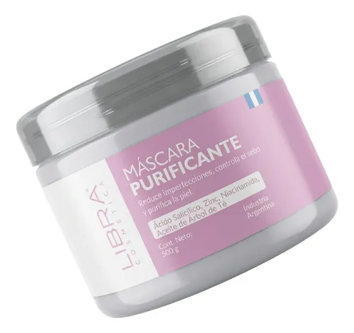 Libra Mascara Facial Purificante Reduce Imperfecciones 500g