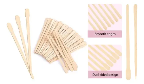 Aplicador De Cera Wax Sticks Mibly De Madera Para Cabello, 1