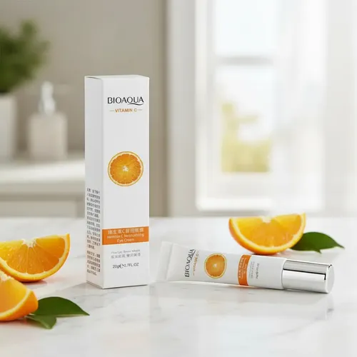 Contorno Ojos Vitamina C Bioaqua Antiarrugas Anti Ojeras