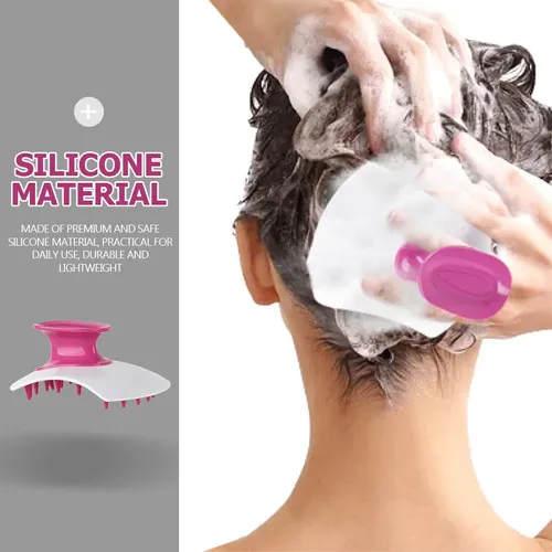 Cepillo Para Cuero Cabelludo Y Cabello, Silicona, Baño, Sham