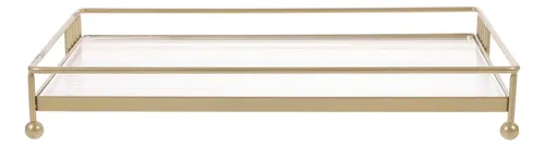 Set De 2 Bandejas Para Baño Y Maquillaje En Encimera