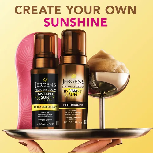 Autobronceador Solar Instantáneo Jergens Natural Glow, 6 Onz