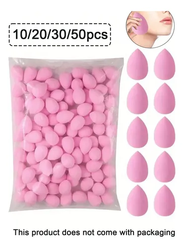 Mini Esponja De Maquillaje En Polvo Seco Y Húmeda De 3 Cm, 1