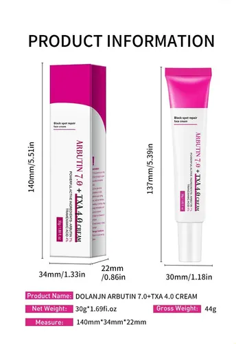 F/ Crema Anti Manchas Blanqueadora Facial Corporal Arbutina