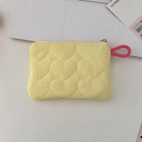 T~x Bolso De Maquillaje Tejido A Rayas Con Cierre **