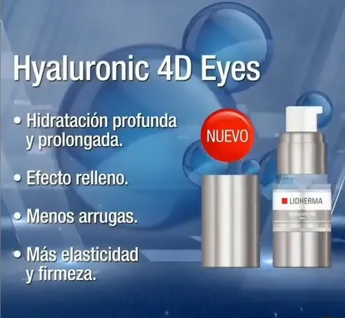 Hyaluronic 4d Eyes Hidratación Antiage Hialuronico Lidherma