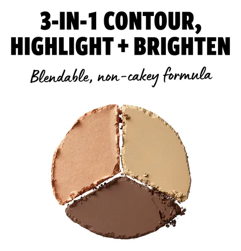 Nyx 3 Steps To Sculpt Paleta Contorno Medium