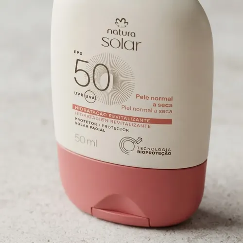 Protector Solar Facial Natura Fps 50 Piel Normal A Seca 50ml