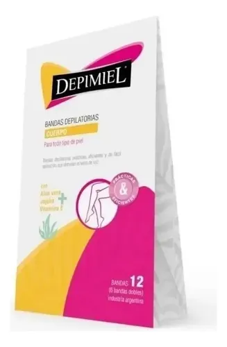 Bandas Depilatorias Para Cuerpo Depimiel Todo Tipo De Piel