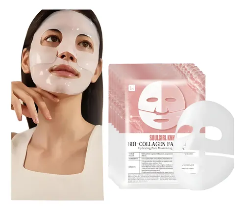 Mascarilla Facial Biocolageno Hidrata Reafirmante Glass Skin