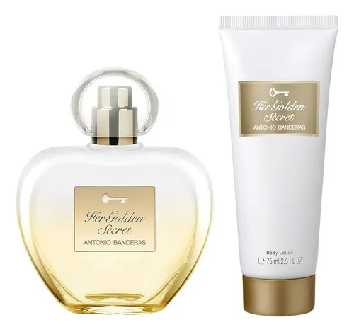 Set Perfume Her Golden Mujer 50ml + 75ml Banderas