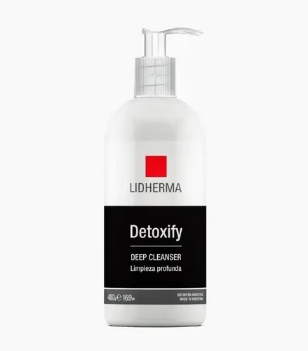 Detoxify Deep Cleanser. Gel Limpiador. 480gr. Grande. Carbón