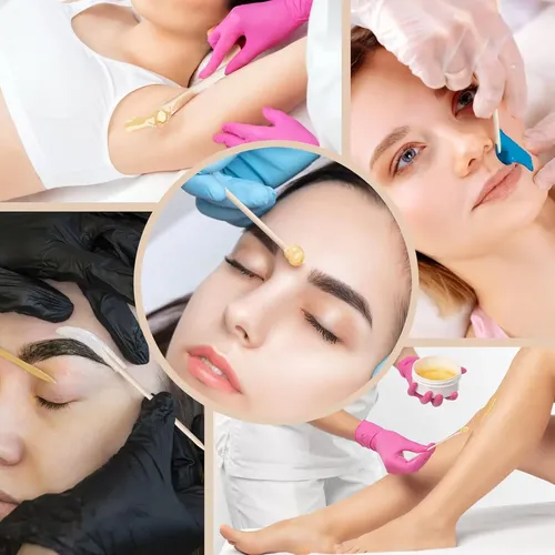 150 Palitos De Madera Premium Para Depilación Facial Y Cuer