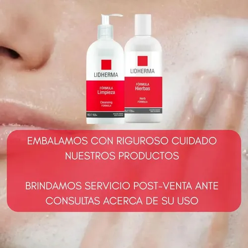 Lidherma Kit Limpieza Emulsion Locion Hierbas Piel Sensible