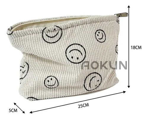 Women’s Travel Makeup Bag, Beige Organizer
