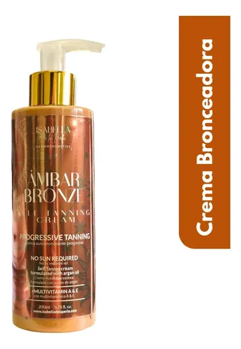 Crema Autobroncea Progresiva Protección Uv + Aceite De Argan