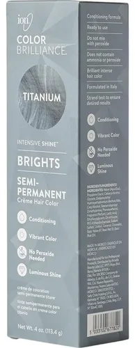 Ion Brights Titanium Semipermanente Para Cabello