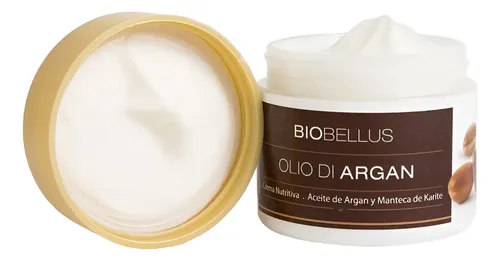 Crema nutritiva Biobellus Olio Di Argan manteca Karite 55 gr