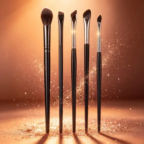 Set De 5 Brochas De Precisión Para Ojos Bz7