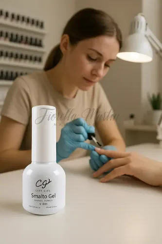 City Girl 10ml Soak-off Colores Gel Uv Led X1 Un. Color Elec Blanco