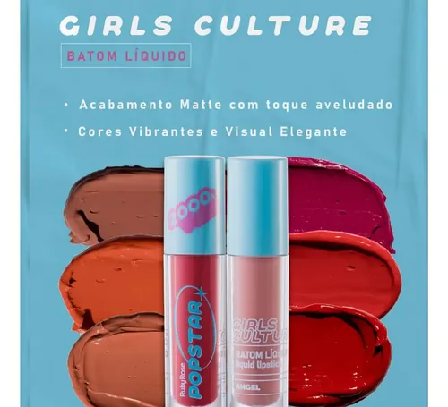 Labial Liquido Mate Pop Star Ruby Rose Tono 4 Kitty