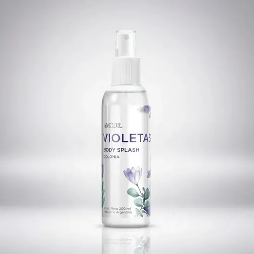 Body Splash Spray Fragancia Violetas 200ml Amodil