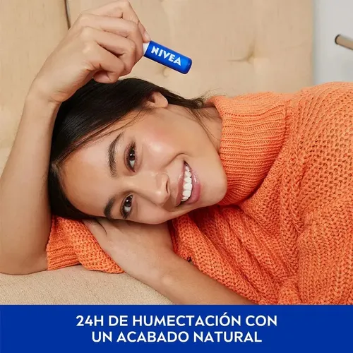 Protector Labial Humectante Nivea 4,8g X3 Un