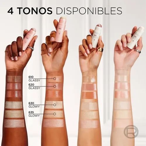Iluminador En Barra Lumi Highlight Stick De L’oréal Paris Pink Ballet