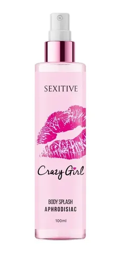 Body Splash Femenino Sexitive Crazy Girl 100ml