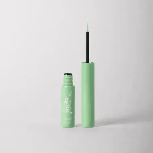 Delineador Liquido Ojos Colores Melu Ruby Rose Mate Green Tea