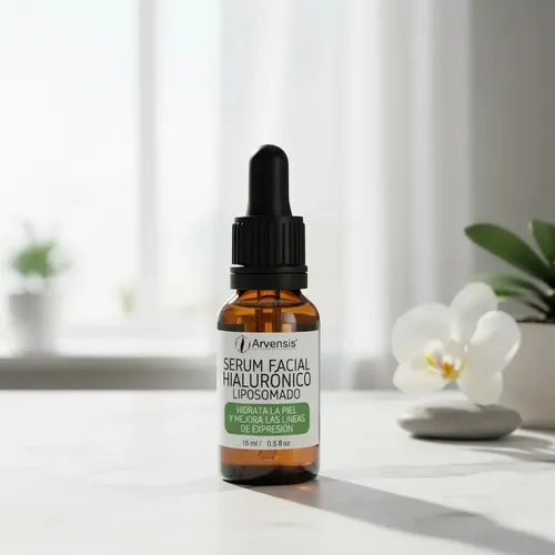 Serum Acido Hialuronico Al 0,5% Liposomado 15cc Arvensis Todo Tipo De Piel Día/noche