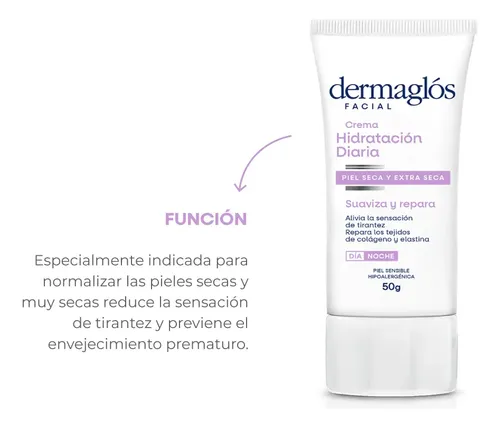 Dermaglos Crema Facial Nutritiva Noche Piel Seca 50grs