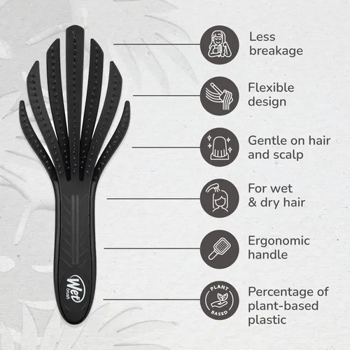 Cepillo Para El Cabello Wet Brush Go Green Curl Detangler Ne