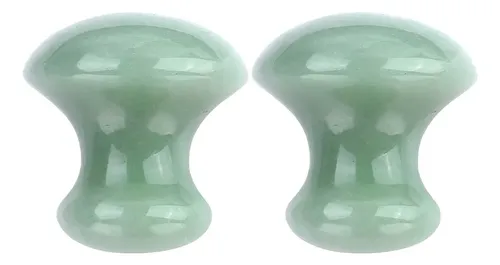 Pack de Rodillos de Jade Verde para Masaje Facial – Herramientas Uonlytech