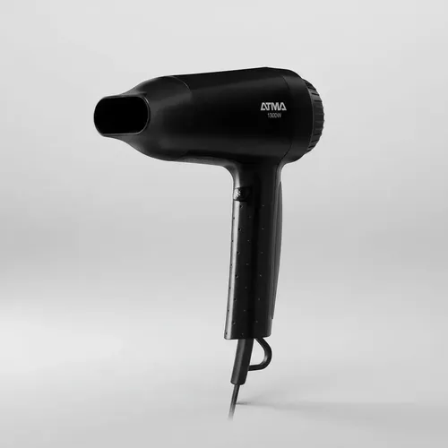 Secador De Pelo Style Atma Sp8925p 1300w. 2 Velocidades Color Negro