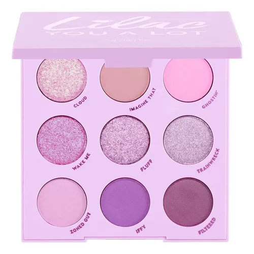 Paleta de sombras de ojos Colourpop Lilac You A Lot con 9 tonos