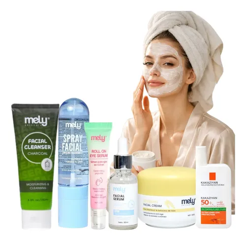 Rutina Skincare De Día Limpieza Facial Profunda E Hidratante