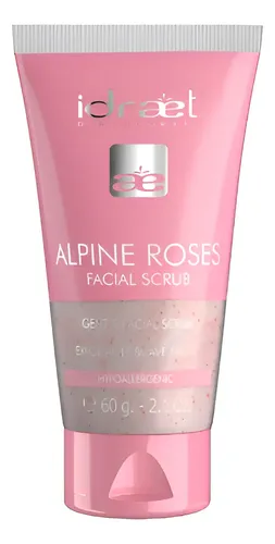 Exfoliante Facial Suave Alpine Roses Idraet Pieles Sensibles