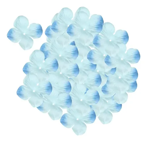Accesorios De Pelo Bicolor Azul Diy Según Descripción