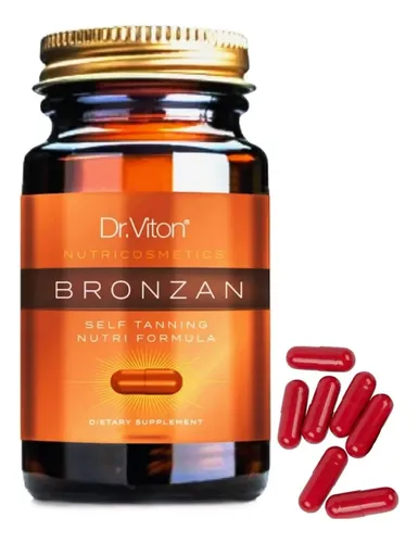 Cápsulas Bronceadoras Veganas Dr.viton Bronzan Autobronceant