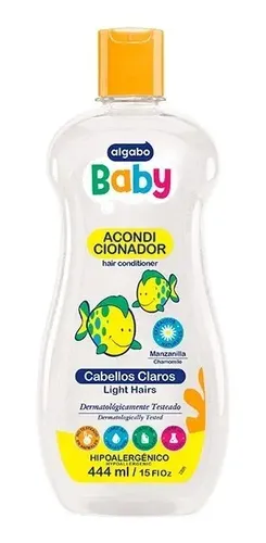 Baby Acondicionador Cabellos Claros 444ml Algabo
