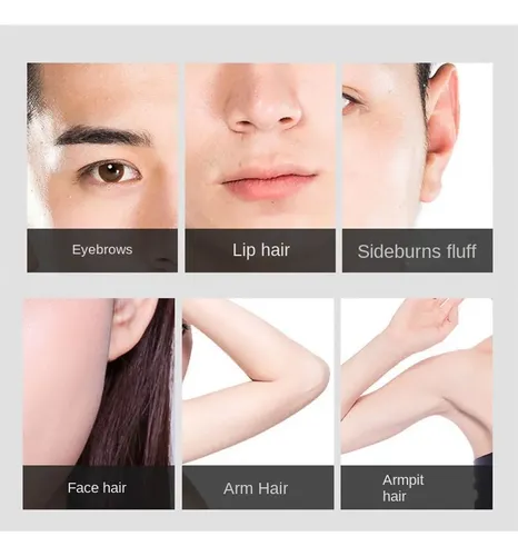Depiladora Facial Eléctrica Wq Runtuo Para Cabello Y