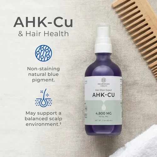 Serum Capilar Neurogan Ahk Cu Peptido Cobre Spray 2oz