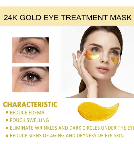 Máscara Para Contorno De Ojos Eelhoe Colágeno Hialurónico Todo Tipo De Piel