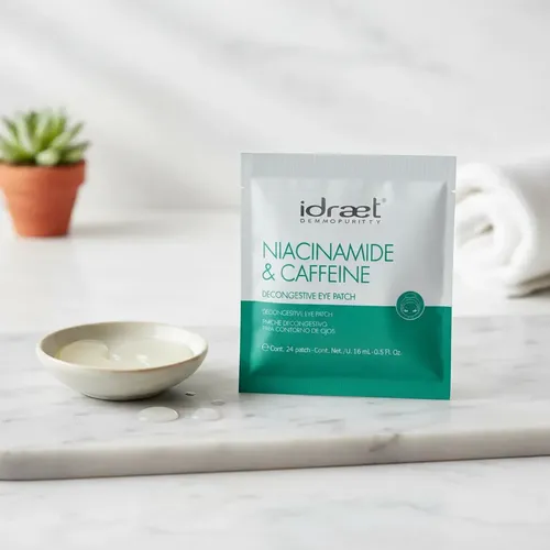 Idraet Niacinamide & Caffeine Eye Patch Bolsas Y Ojeras X24u Momento De Aplicación Día/noche Tipo De Piel Todo Tipo De Piel
