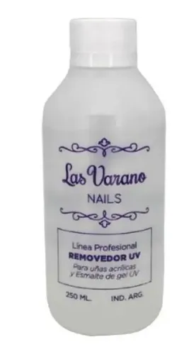 Removedor Para Uñas Semipermanentes Las Varano 250ml