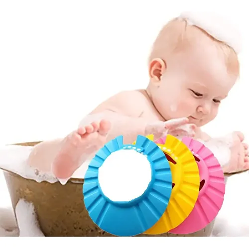 Gorro De Baño Suave Para Niños Para Duchas Rosa