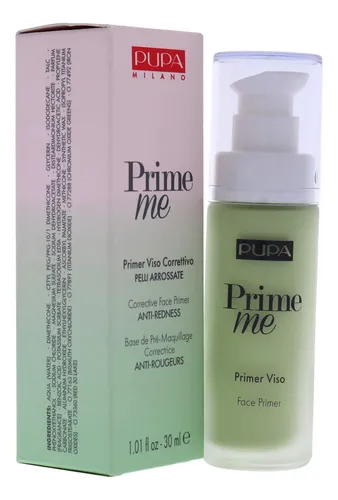 Primer Facial Pupa Milano Prime Me Corrector Antienrojecimie