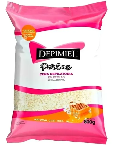 Cera Depilatoria En Perlas Depimiel Sistema Español 800g X12
