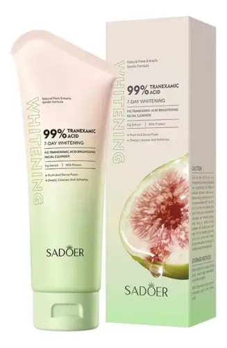Limpiador Facial Aclarante Acido Tranexamico 100ml Sadoer Todo Tipo De Piel Día/noche